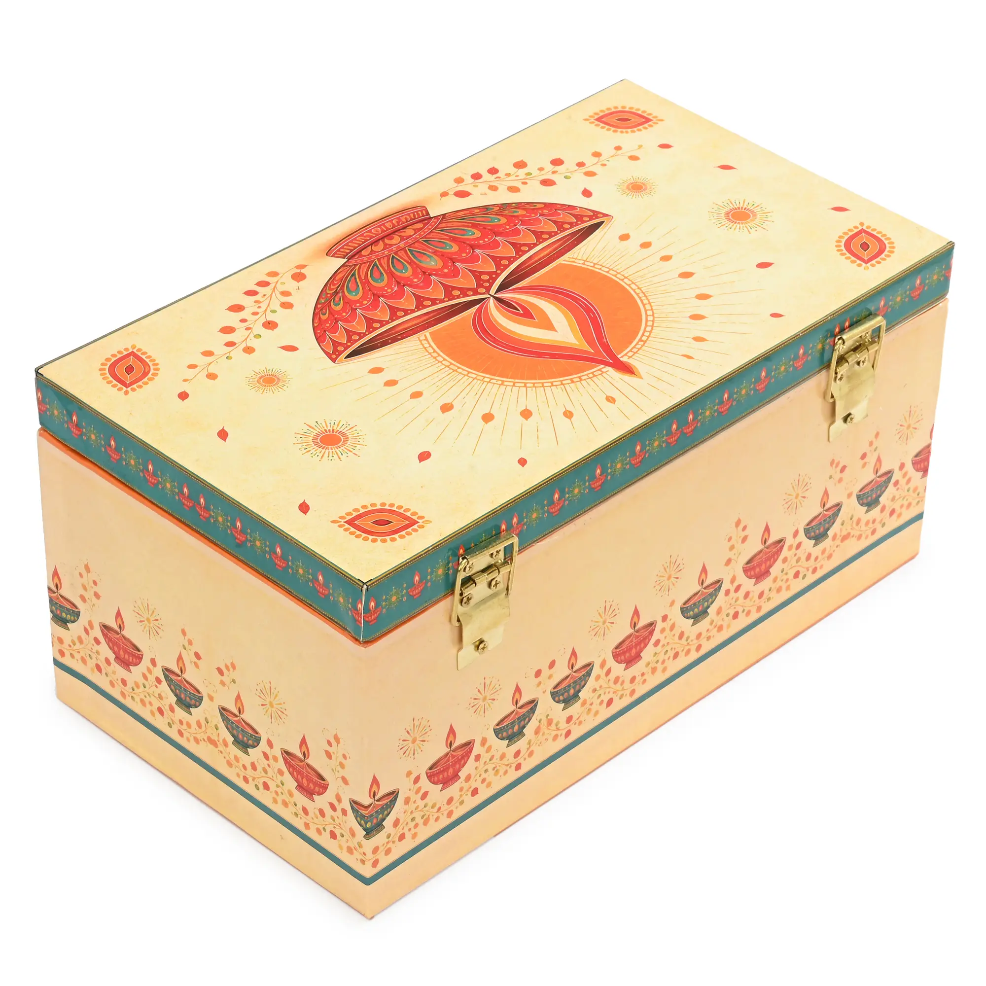 Jar Box – 2 Salsa Glass Jar of 350 ml each – Gloss Print – Deepak Design 01 – Set of 12 Boxes - Image 6