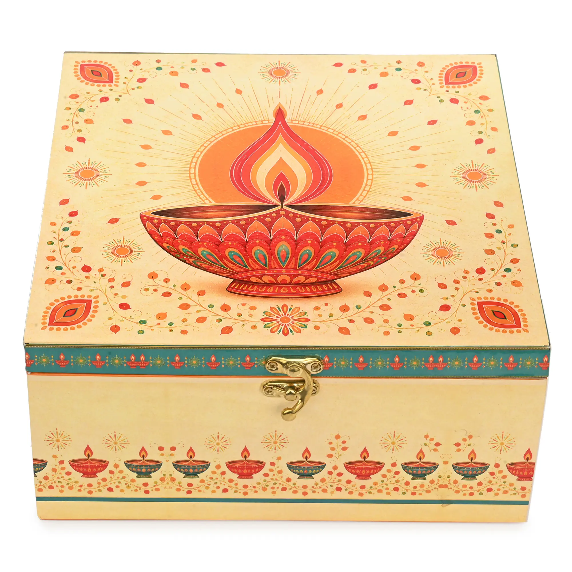 Jar Box – 4 Salsa Glass Jar of 350 ml each – Gloss Print – Deepak Design 01 – Set of 12 Boxes - Image 4