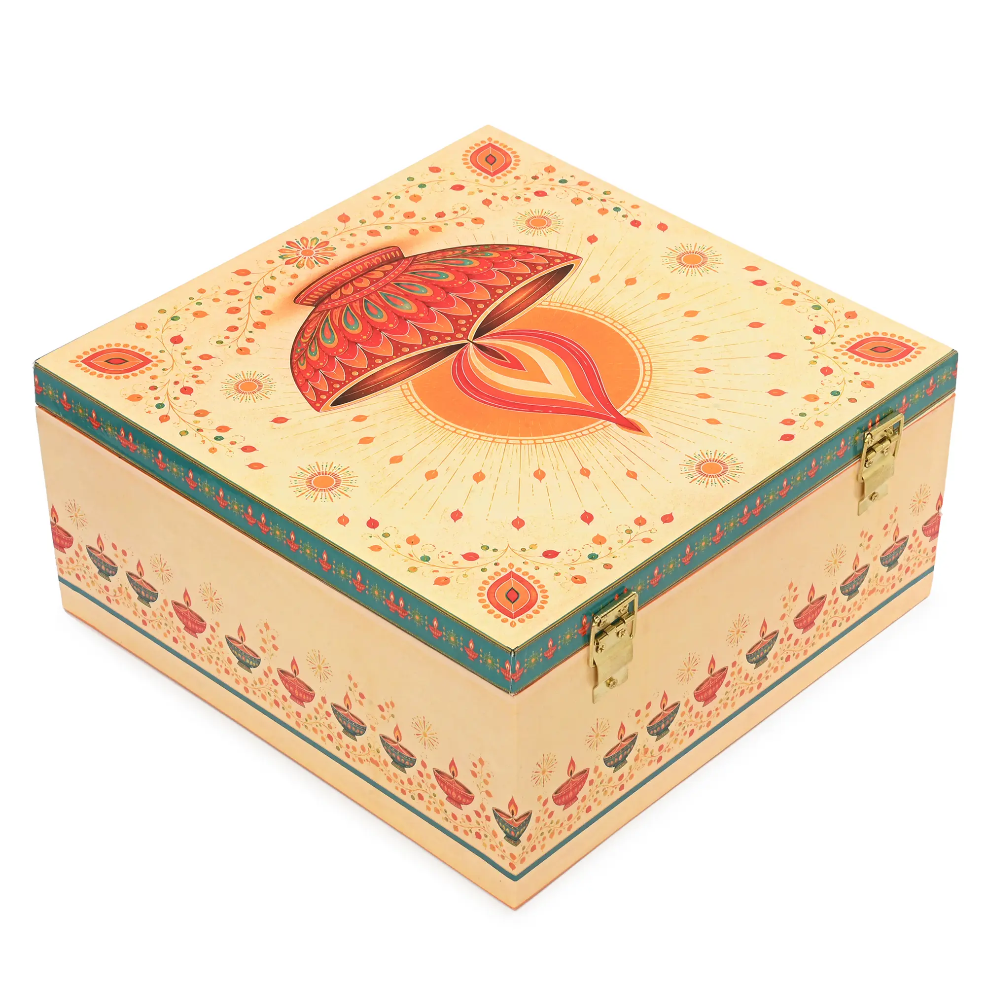 Jar Box – 4 Salsa Glass Jar of 350 ml each – Gloss Print – Deepak Design 01 – Set of 12 Boxes - Image 6